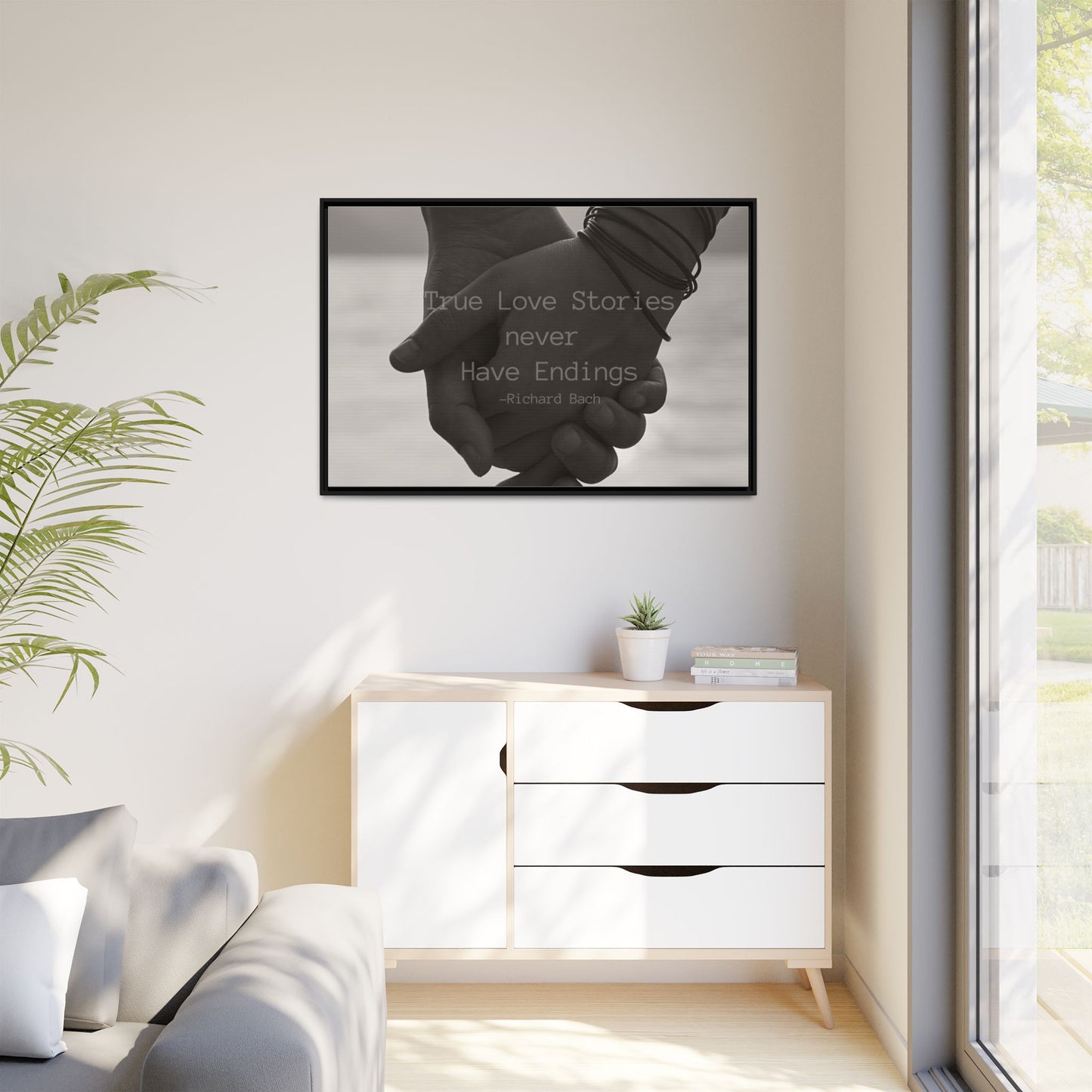 Relationship quote Framed picture